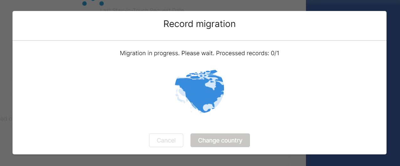 Record migration form - in progress 2