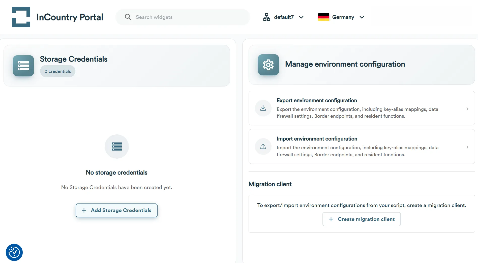 policy - use in SDK