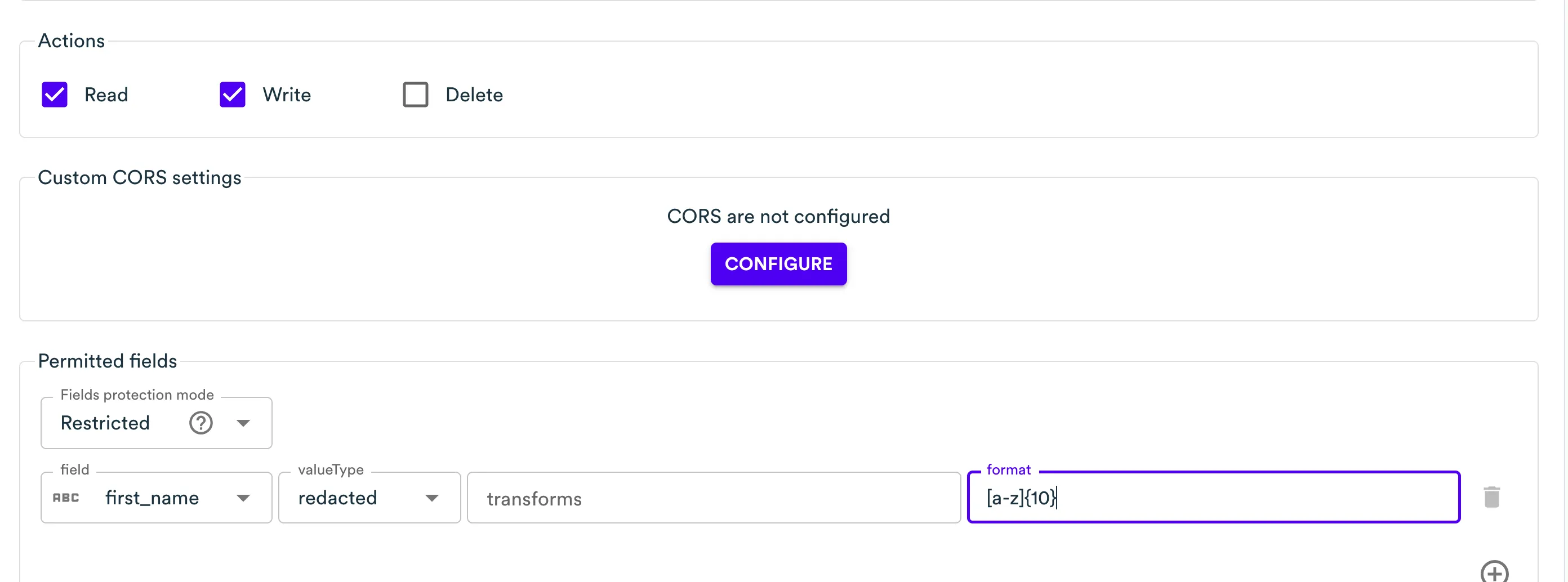 policy form - redacted